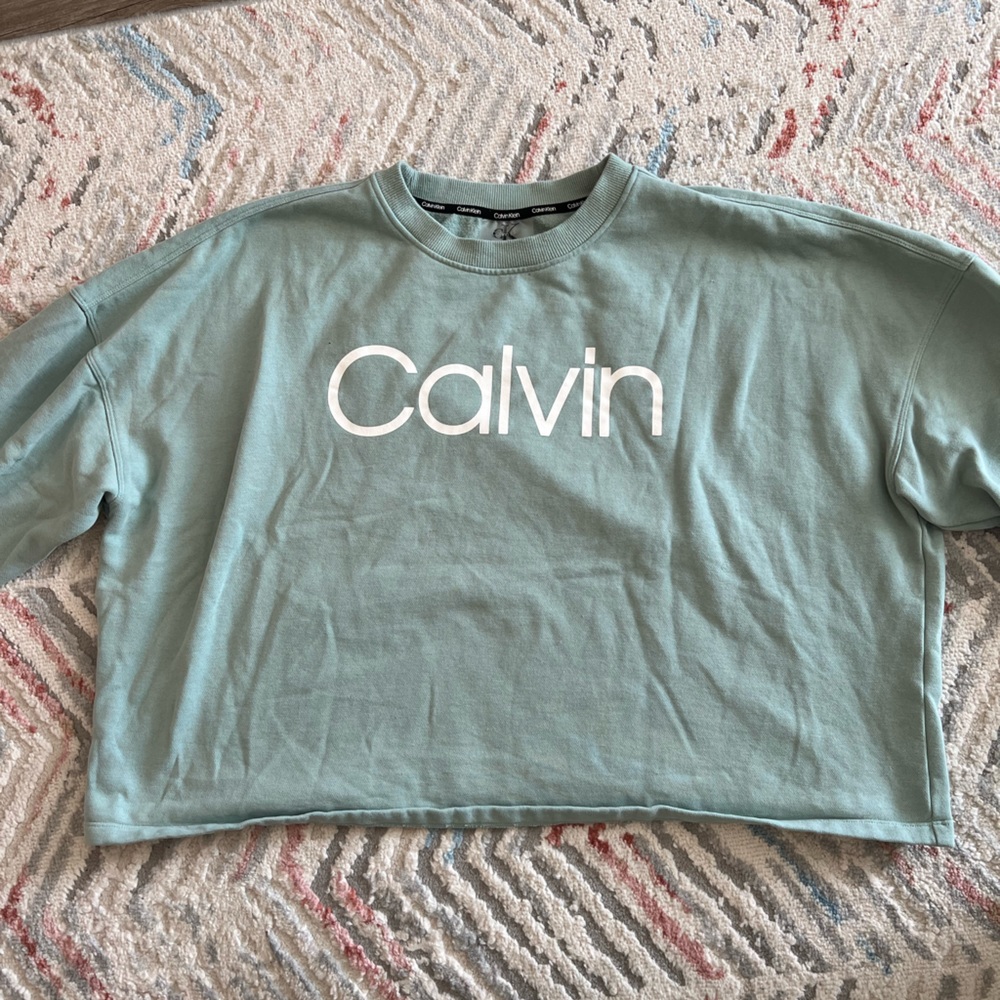 XL | Calvin Klein | Crop Sweatshirt | Good Condition